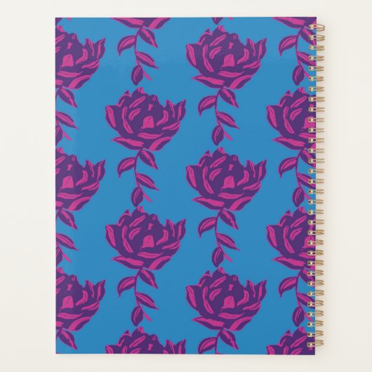 effen bloem planner (Achterkant)
