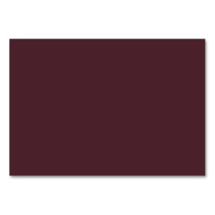Effen Bordeaux Reserve Rode kleur Kaart