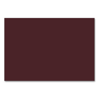 Effen Bourgogne Rode kleur Kaart
