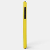 Effen gele achtergrond Case-Mate iPhone case (Achterkant/links)