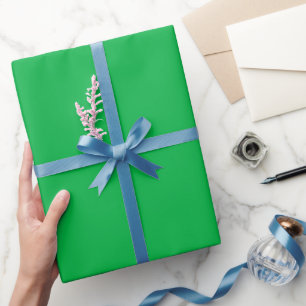 Effen Kelly groene kleur tint Cadeaupapier