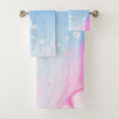 Effen kleur Amerikaanse badhanddoek set Bad Handdoek (Insitu)