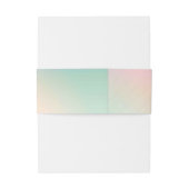 Effen Kleur Amerikaanse Uitnodiging Buikband Uitnodigingen Wikkel (Achterkant Voorbeeld)