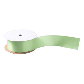 Effen kleur: Bleekgroen Lint