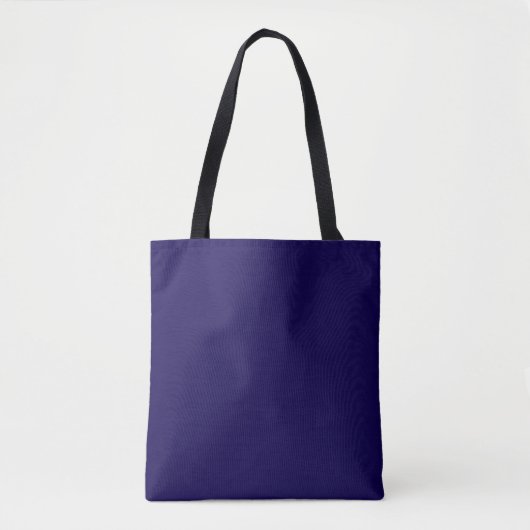 effen kleur Canvas tas (Voorkant)