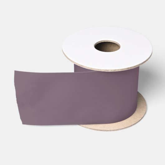 Effen kleur effen donker donker plum paarse lint (Spoel)