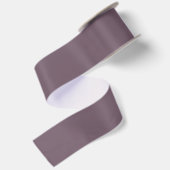 Effen kleur effen donker donker plum paarse lint (Achterkant)
