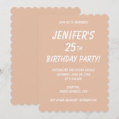 Effen kleur effen kasjmier beige kaart (Voorkant / Achterkant)