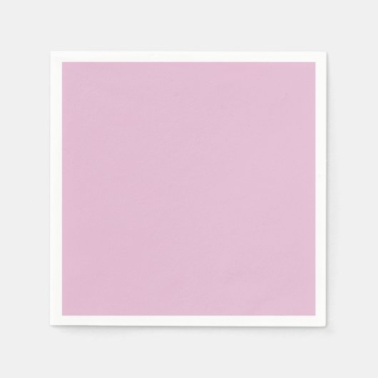 Effen kleur effen snoep roze servet (Voorkant)