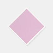 Effen kleur effen snoep roze servet (Hoek)