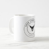 effen kleur mok (Voorkant links)