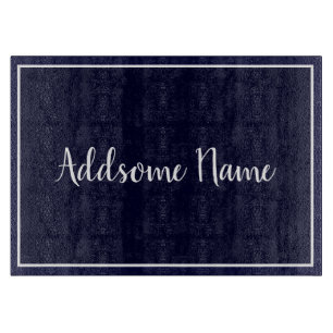 Effen kleur Navy Blue Keuken Snijplank