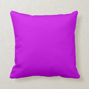 effen kleur orchidee magenta paarse sierkussen