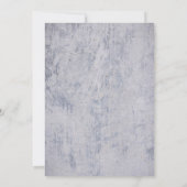 Effen kleur platte uitnodigingen aankondigingen ka (Achterkant)