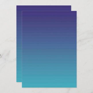 Effen kleur platte uitnodigingen aankondigingen ka