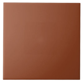 Effen kleur_terra Cotta Tegeltje