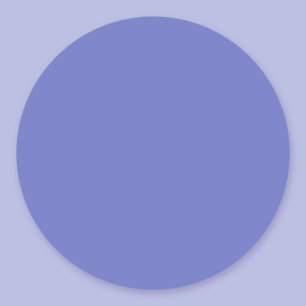 Effen kleur van Pure Paarse Violet Sjabloon Ronde Sticker