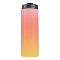 Effen kleuren - Geel tot Misty Pink ombre