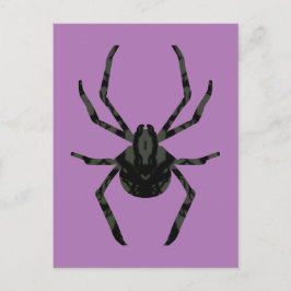 Effen oude spin briefkaart