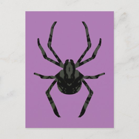 Effen oude spin briefkaart (Voorkant)