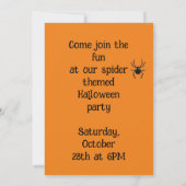 Effen oude spin kaart (Achterkant)