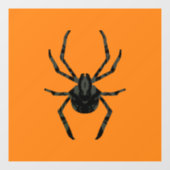 Effen oude spin raamsticker (Vel)