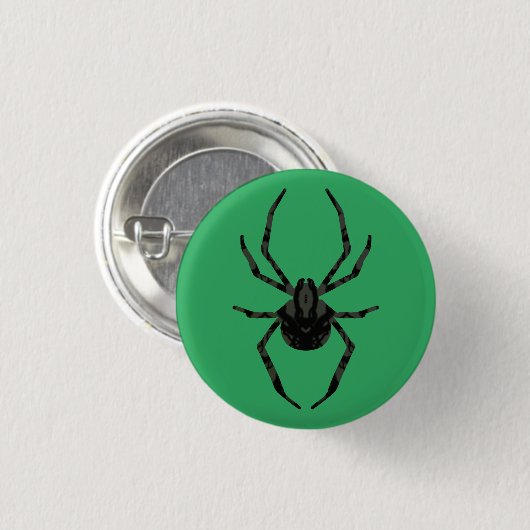 Effen oude spin ronde button 3,2 cm (Voorkant /achterkant)