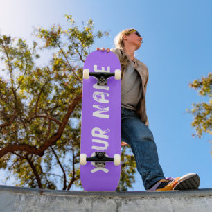 Effen Paars Skateboard