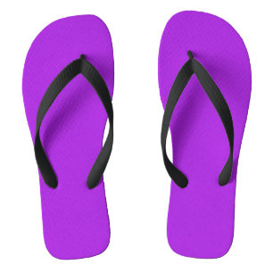 Effen paars teenslippers