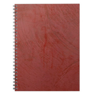Effen rood notitieboek