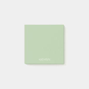 effen saliegroen natuurlijk post-it® notes