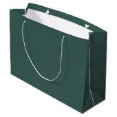 Effengray turquoise groot cadeauzakje (Achterkant Gekanteld)
