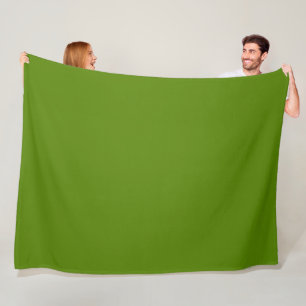 Effengroen Fleece Deken