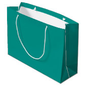 Effengroen Groot Cadeauzakje (Achterkant Gekanteld)