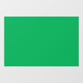 Effengroene achtergrond raamsticker (Vel)