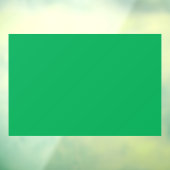 Effengroene achtergrond raamsticker (Vel 3)