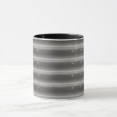 Effet 3D Acier Métal Café Mug (Centre)