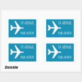 Effet autocollant d'avion (Feuille)