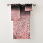 Effet brillant imprimé rose Bling (En situation)