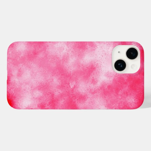 Effet Cloud rose iPhone / coque ipad (Verso (horizontal))