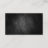 Effet Cuir Moderne Chic Charmant Carte de visite (Dos)