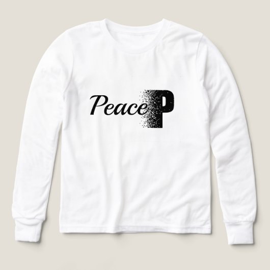 Effet de désintégration de la paix - Typographie (Motif recto)