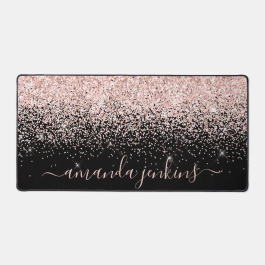 Effet de Parties scintillant d'or Rose personnalis (Recto)