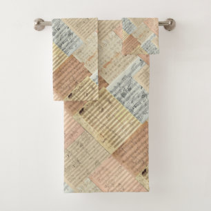 Effet de patchwork de mélange de manuscrit de