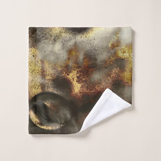 Effet de poussière Gold et Silver Star (Gant de toilette)