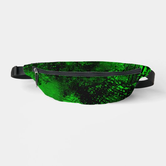 Effet Dessin de peinture vert et noir (Recto)