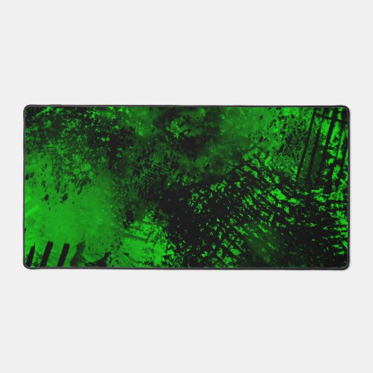 Effet Dessin de peinture vert et noir (Recto)
