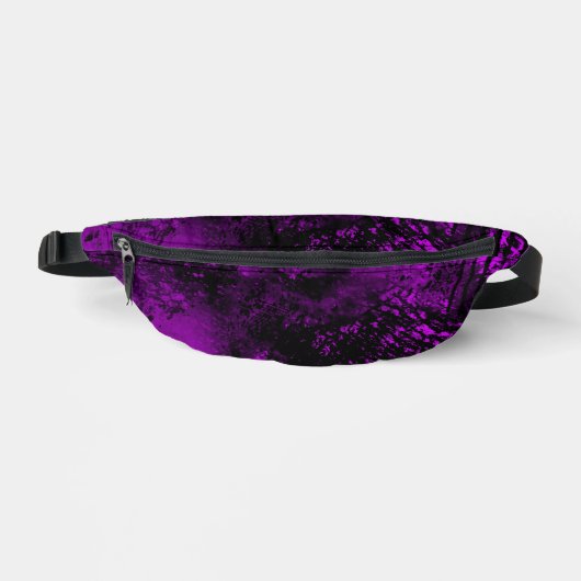 Effet Dessin de peinture violet et noir (Recto)
