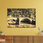 EFFET GRUNGE sur médiéval sur impression sur toile (Insitu(Salon))