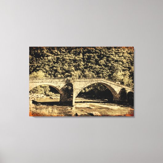 EFFET GRUNGE sur médiéval sur impression sur toile (Recto)